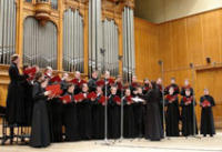 В Большом зале консерватории выступил мужской хор Московского подворья Свято-Троицкой Сергиевой лавры