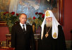 Встреча Святейшего Патриарха Алексия с Президентом России В.В. Путиным