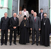 Президент Абхазии посетил Дивеево