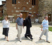Посол России в Сербии посетил монастырь Баньска (Косово и Метохия)