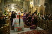 Всенощное бдение в Богоявленском соборе накануне дня памяти Святителей Московских