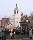 Площадь перед храмом Рождества Иоанна Предтечи в Нижнем Новгороде будет названа площадью Народного единства