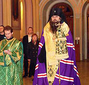 Архиепископ Нижегородский Георгий совершил Литургию Преждеосвященных Даров в Петровском храме в Яффе
