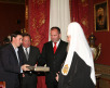 Вручение Патриарших наград членам Международного Фонда единства православных народов