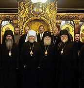 Первоиерарх Русской Зарубежной Церкви посетил церковно-административное управление Православной Церкви в Америке