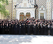 Патриаршее поздравление преподавателям и учащимся Московских духовных школ в связи с окончанием учебного года