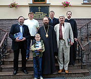 Ректор Киевской духовной академии встретился с директором Чешской христианской академии