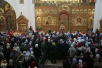 Праздничное богослужение в храме на Бутовском полигоне в день Собора Новомучеников и исповедников Российских