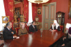 Встреча Святейшего Патриарха Алексия с исполняющим обязанности Президента Киргизии, премьер-министром республики К.С. Бакиевым