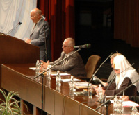 Ю.Лужков выступил на конференции 'Роль Патриаршества в истории России'