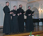 Квартет Раифского монастыря выступил с концертом в Красноярске