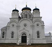 Архиепископ Нижегородский Георгий освятил храм во имя Нерукотворного Образа Спасителя в Дивеевском монастыре