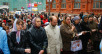 Праздничное богослужение в Иверской часовне на Красной площади