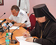 Подписано новое соглашение о сотрудничестве Белгородской епархии и областного Управления внутренних дел