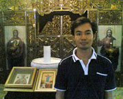 В Никольском храме Бангкока совершен чин присоединения к Православию бывшего католика