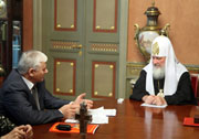 Мэр Махачкалы Саид Амиров отмечает значительный потенциал Православной Церкви в деле установления мира на Северном Кавказе