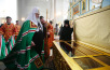 Патриаршее служение в субботу Светлой седмицы в Покровском монастыре в Хотьково