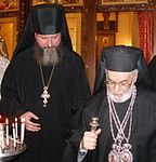 Антиохийский Патриарх Игнатий посетил храм Представительства Русской Православной Церкви в Дамаске