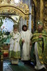 Патриаршее служение в праздник Пятидесятницы в Успенском соборе Троице-Сергиевой лавры