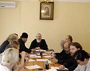В Московской Патриархии прошло заседание рабочей группы по проведению конкурса 'За нравственный подвиг учителя'