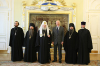 Предстоятель Русской Православной Церкви принял посла США в России Джона Байерли