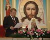 Встреча Святейшего Патриарха Алексия с сотрудниками ГК &laquo;Даниловский&raquo;