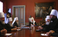 Священный Синод одобрил текущие результаты переговоров с Константинопольским Патриархатом по вопросу о епископе Василии (Осборне)