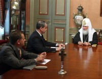 Святейший Патриарх Кирилл встретился с министром культуры РФ А.А. Авдеевым
