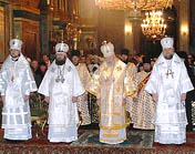 Митрополит Киевский и всея Украины Владимир совершил богослужения в Зимненском монастыре и Почаевской лавре