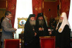 Встреча Святейшего Патриарха Алексия с иерархами Болгарской Церкви с архиереями Болгарской Православной Церкви