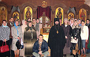 Студенты двух московских вузов посетили православные богослужения на английском языке в храме св. вмц. Екатерины