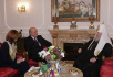 Встреча Святейшего Патриарха Алексия с послом Италии в России Д.Ф. Бонетти