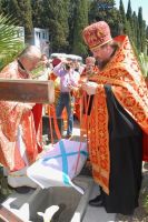 В Алупке состоялось торжественное перезахоронение останков героя Крымской войны иеромонаха Никандра