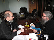 Представитель Православной Церкви в Америке при Московском Патриархате посетил ОВЦС