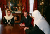 Встреча Святейшего Патриарха Алексия с первым вице-премьером Дмитрием Медведевым