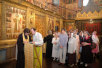 Патриаршее богослужение в Успенском соборе Московского Кремля в день памяти святителя Филиппа, митрополита Московского