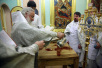 Великое освящение крестильного храма при церкви Всех святых на Соколе