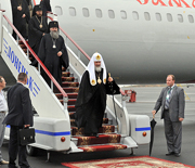 Святейший Патриарх Кирилл прибыл в Донецк