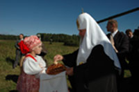 Святейший Патриарх Московский и всея Руси Алексий II прибыл с первосвятительским визитом на Валаам