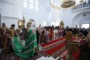 Патриарший визит в Белоруссию. День третий. Божественная литургия в Полоцком Спасо-Евфросиниевском монастыре.