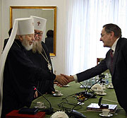 Митрополит Киевский Владимир посетил Сенат Республики Польша