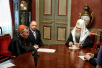 Встреча Святейшего Патриарха Алексия с кардиналом Вальтером Каспером