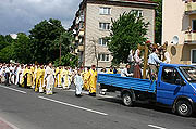 В день празднования Собора всех Белорусских Святых в Гродно прошел крестный ход к строящемуся в честь этого праздника храму