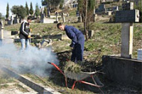 В Мостаре (Босния и Герцеговина) благоустраиваются православные кладбища