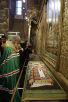Благодарственный молебен в Успенском соборе Московского Кремля