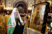 Служение Святейшего Патриарха Алексия 19 февраля