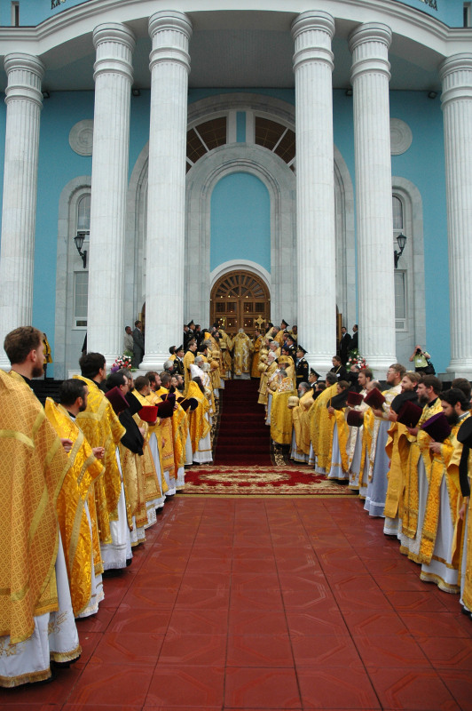 Патриарший визит в Мордовию. Освящение кафедрального собора в честь св. прав. воина Феодора Ушакова.