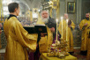 Патриаршее служение в канун дня памяти святителя Николая Чудотворца