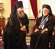 Патриарх Антиохийский Игнатий IV встретился с представителем Московского Патриархата