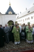 Торжества в Саввино-Сторожевском монастыре. Божественная литургия.